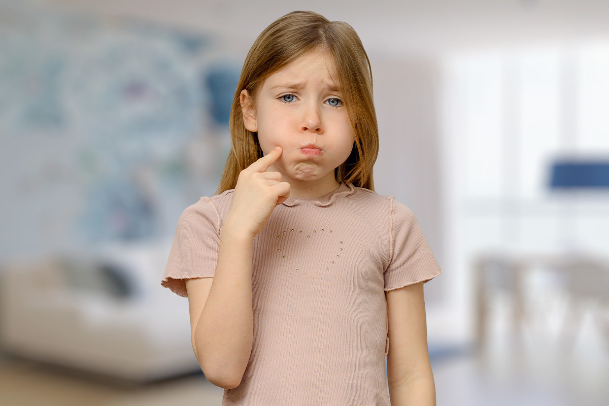 Отек после удаления молочного зуба